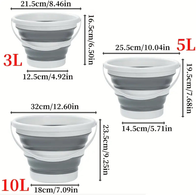 🪣 Складне силіконове відро Teti Spain