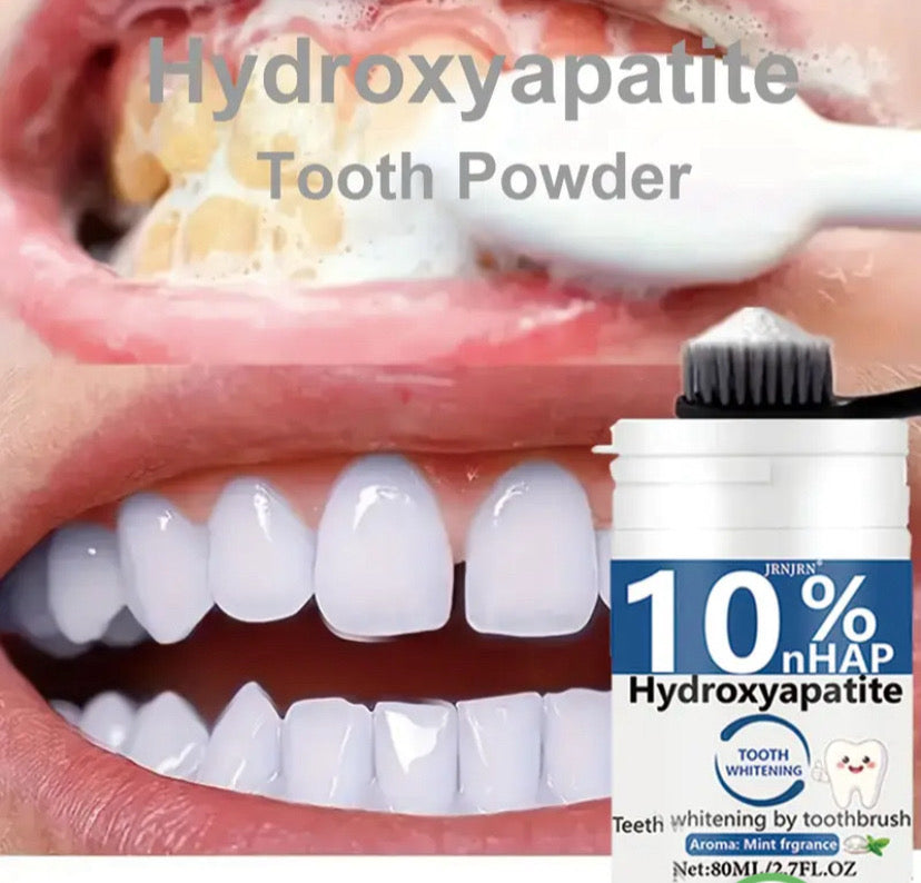 🦷 Зубний порошок з 10 % гідроксиапатитом