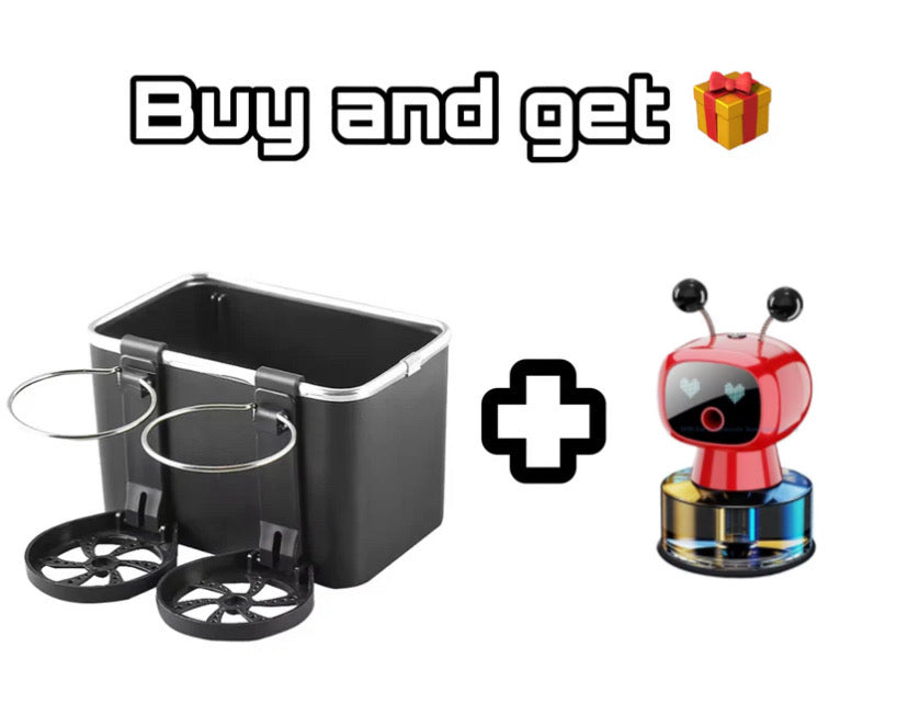 🚗 Мультифункціональний органайзер для авто з тримачем для напоїв і серветок + ПОДАРУНОК!