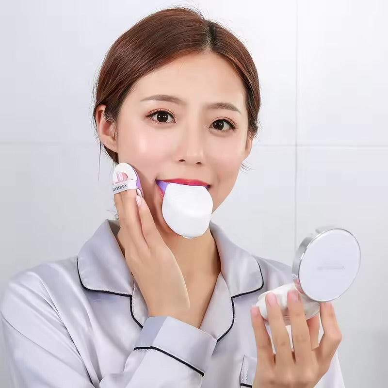 Автоматична звукова електрична зубна щітка для дорослих, U-подібна щітка з 360° очищенням, перезаряджається через USB, для ефективного чищення та відбілювання зубів.