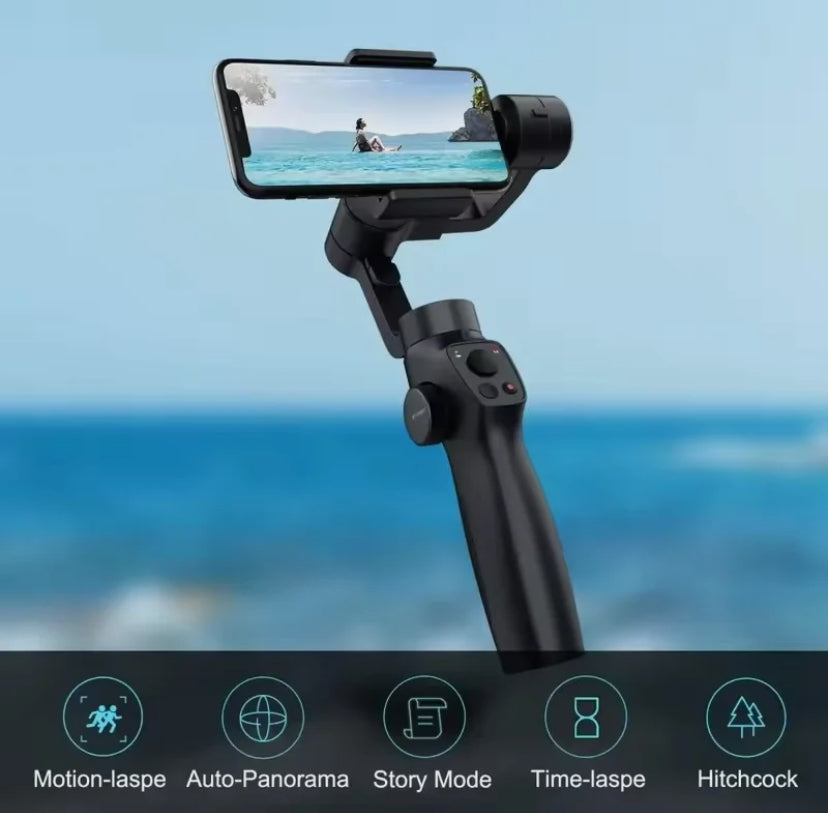Funsnap Capture 2S – 3-осьовий розумний стабілізатор для смартфонів і екшн-камера