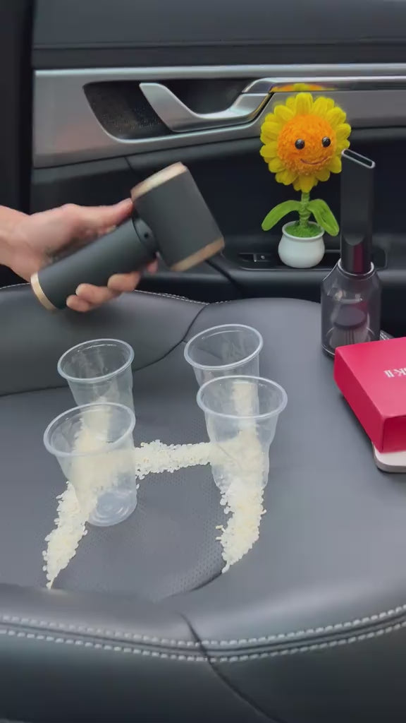 Мініатюрний бездротовий ручний пилосос 2-в-1 + подарунок!