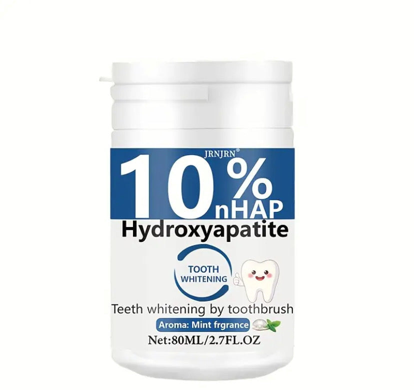 🦷 Зубний порошок з 10 % гідроксиапатитом