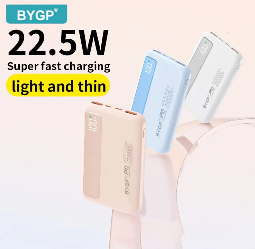 🔋 Потужний Power Bank 20000/10000 мА·год з LED-дисплеєм