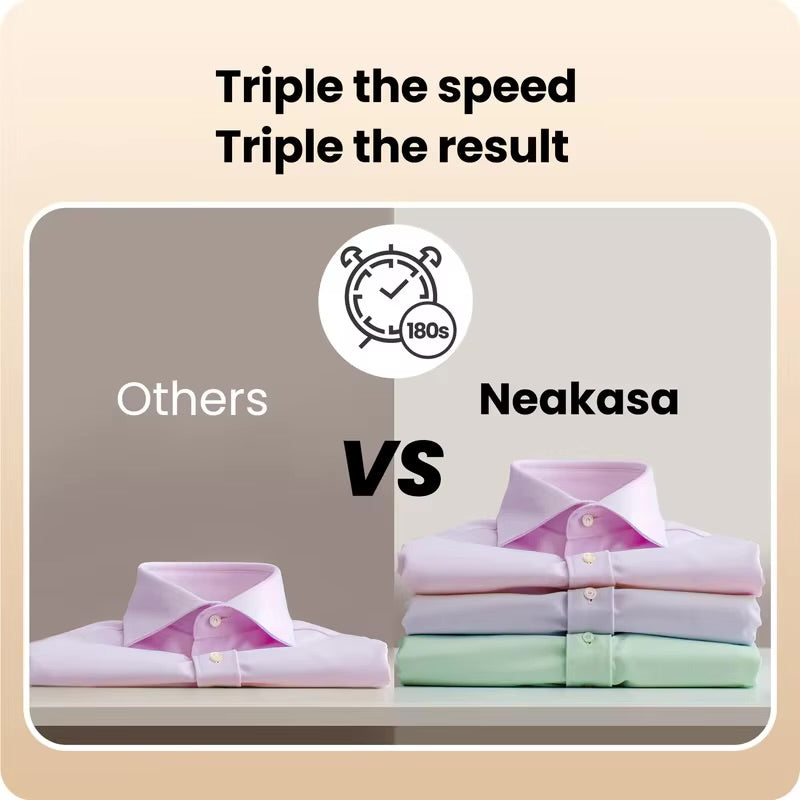 🔥Neakasa Magic 1 Self-Suction Vacuum Cleaner with AirIron Technology – Powerful 2300Pa Suction for Effortless Ironing and Vacuuming