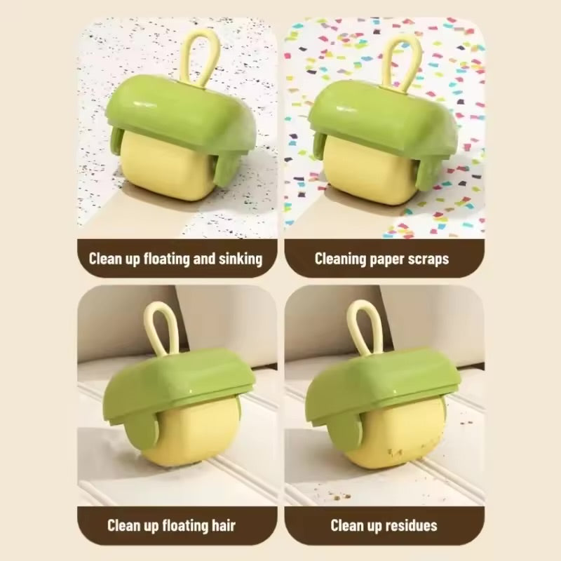 Многоразовый ролик для удаления ворса и шерсти — компактный, моющийся, удобный в дороге