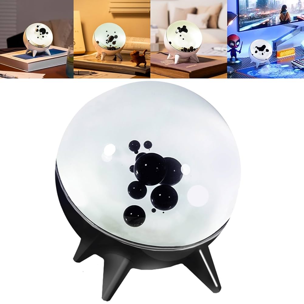 Магнитный жидкостной датчик — Уникальная визуализация звука 🌌 Музыкальные эффекты для вашего интерьера 🎶