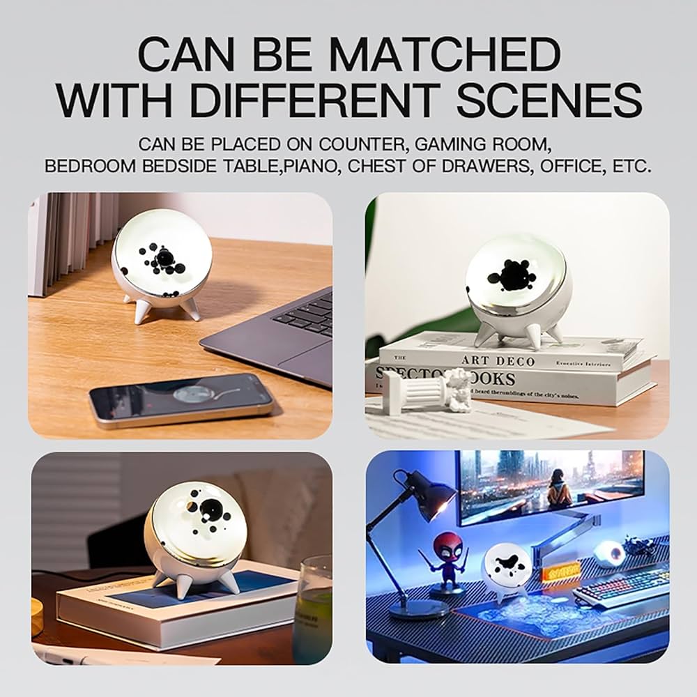 Магнитный жидкостной датчик — Уникальная визуализация звука 🌌 Музыкальные эффекты для вашего интерьера 🎶