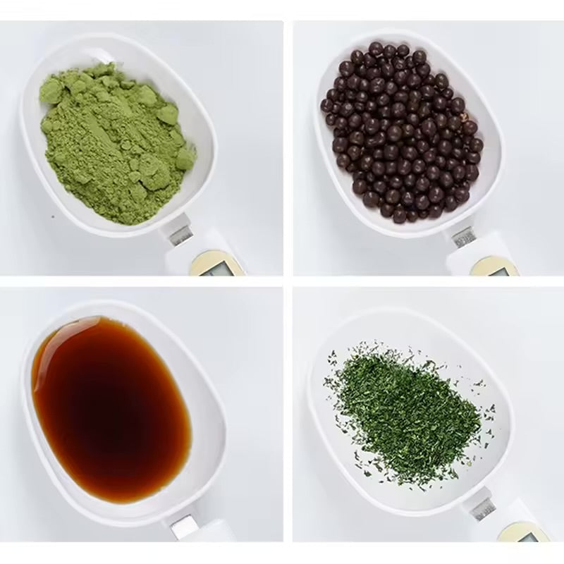 Цифрова ложка-ваги для точного зважування – місткість 500 г, точність 0,1 г, ідеально підходить для приготування їжі та випікання 🍽️