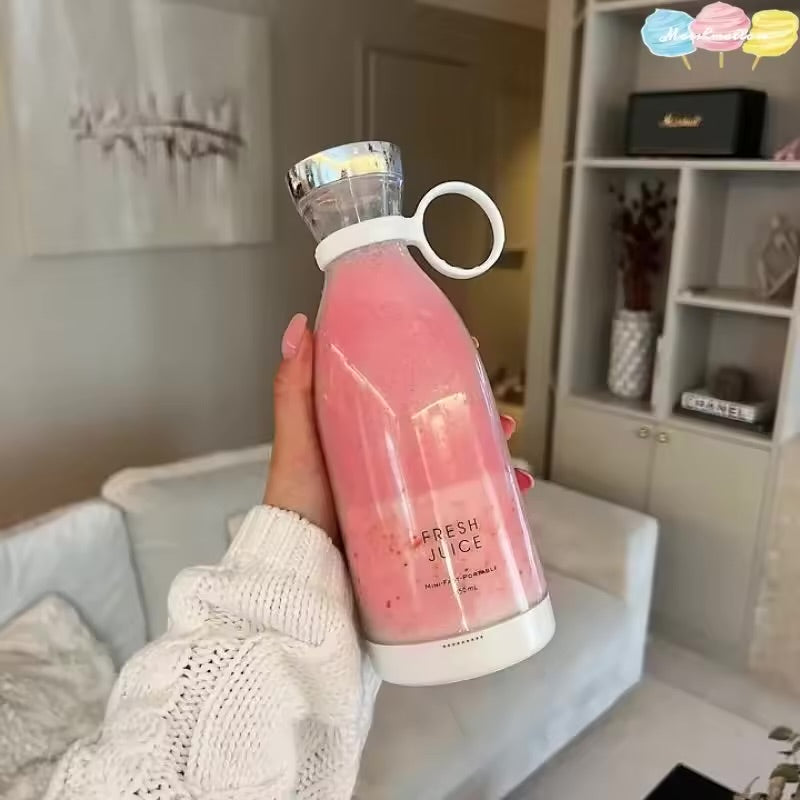 Бутылка-ликвидатор для сока с USB зарядкой и 6 лезвиями — портативный и удобный