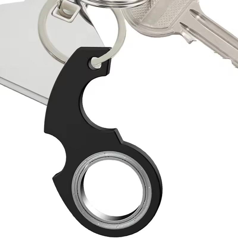 Spinner антистресс, металлический брелок, игрушка Fidget для пальца, кольцо для снятия стресса и тревожности, подарок на праздник