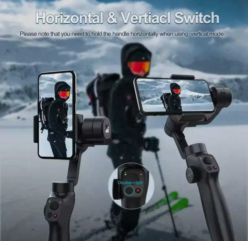 Funsnap Capture 2S – 3-осьовий розумний стабілізатор для смартфонів і екшн-камера