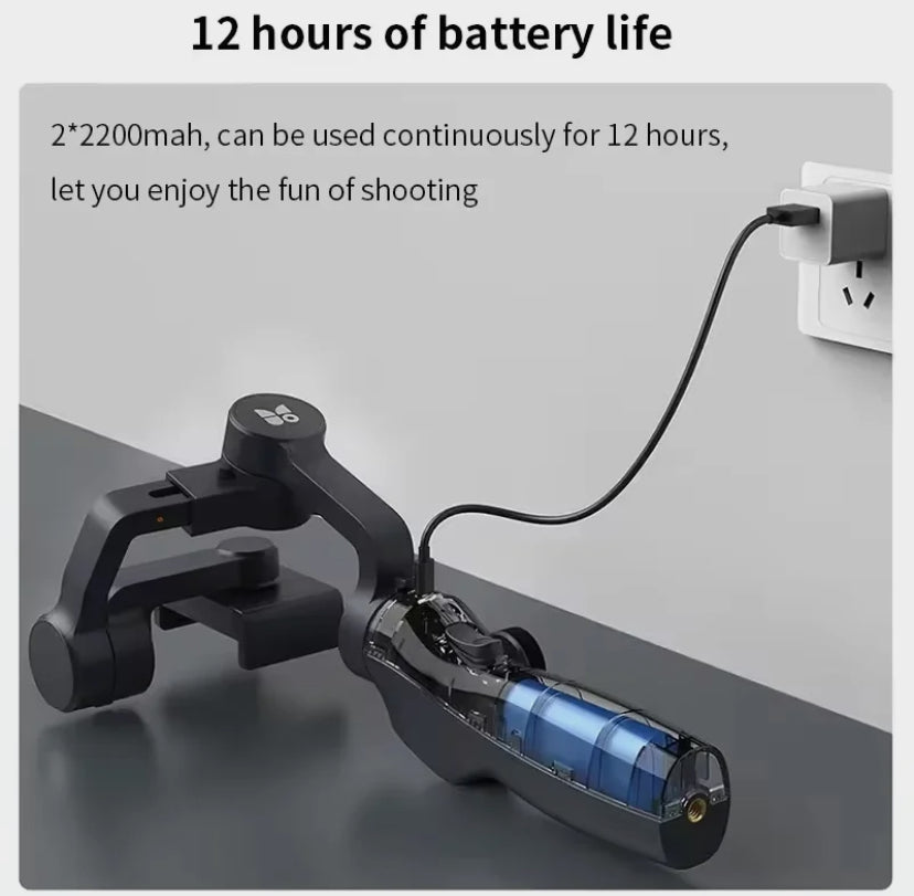 Funsnap Capture 2S – 3-осьовий розумний стабілізатор для смартфонів і екшн-камера