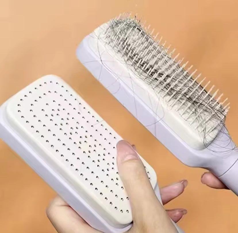 💆‍♀️ Ротуючий масажний гребінець із довгою ручкою