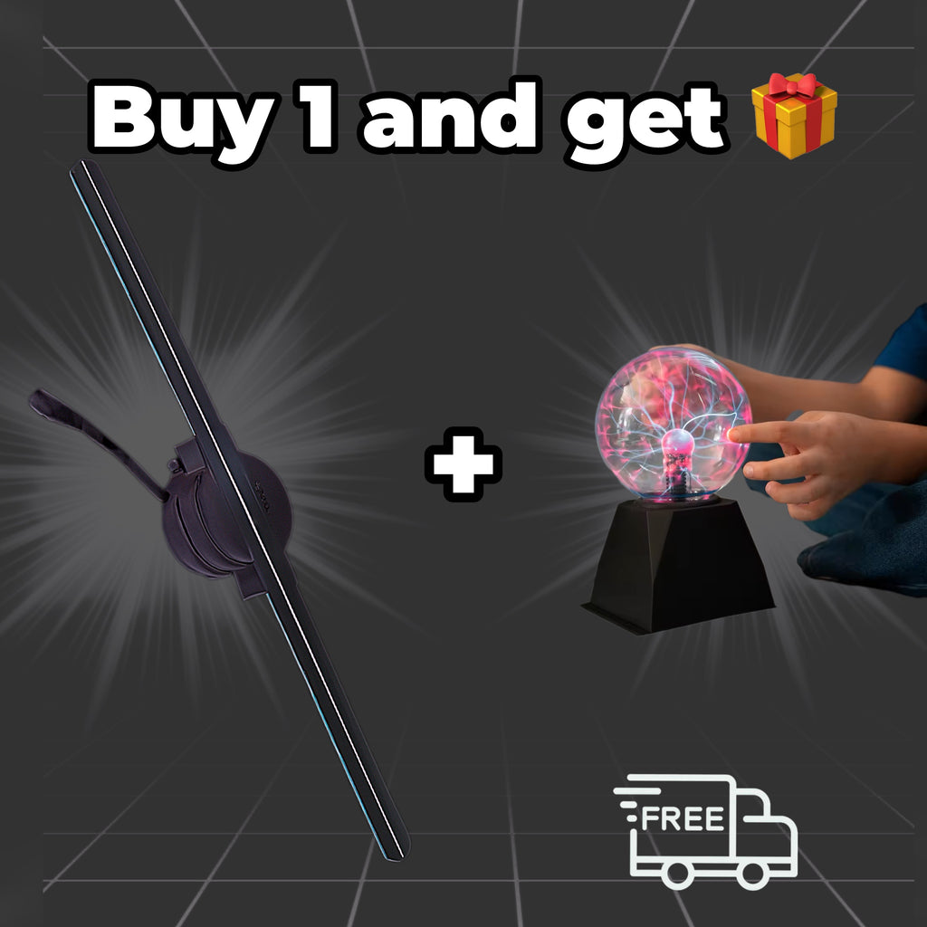 Купите 1 и получите ПОДАРОК! 3D-голографический проектор